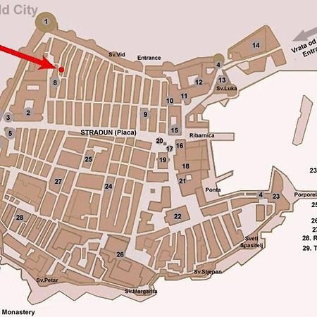 شقة 1-Bdrm With Terrace In The Old Town دوبروفينك المظهر الخارجي الصورة